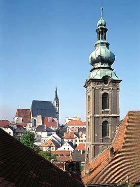 Kirche St. Jobst in Český Krumlov, foto:  Libor Sváček 