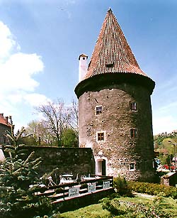 Latrán no. 28 - bastion at the Eggenberg brewery in Český Krumlov 