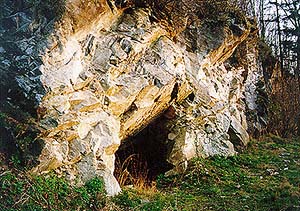 Die Höhle von Dobrkovice bei Český Krumlov, foto:  V. Šimeček 