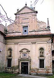 Latrán Nr. 50, Minoritenkloster, Klosterkirche, Stirnwand, foto:  Ladislav Pouzar 