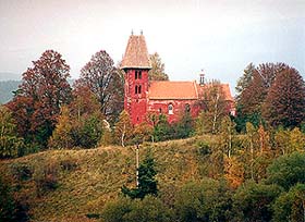 Church of St. Mikuláš in Boletice 